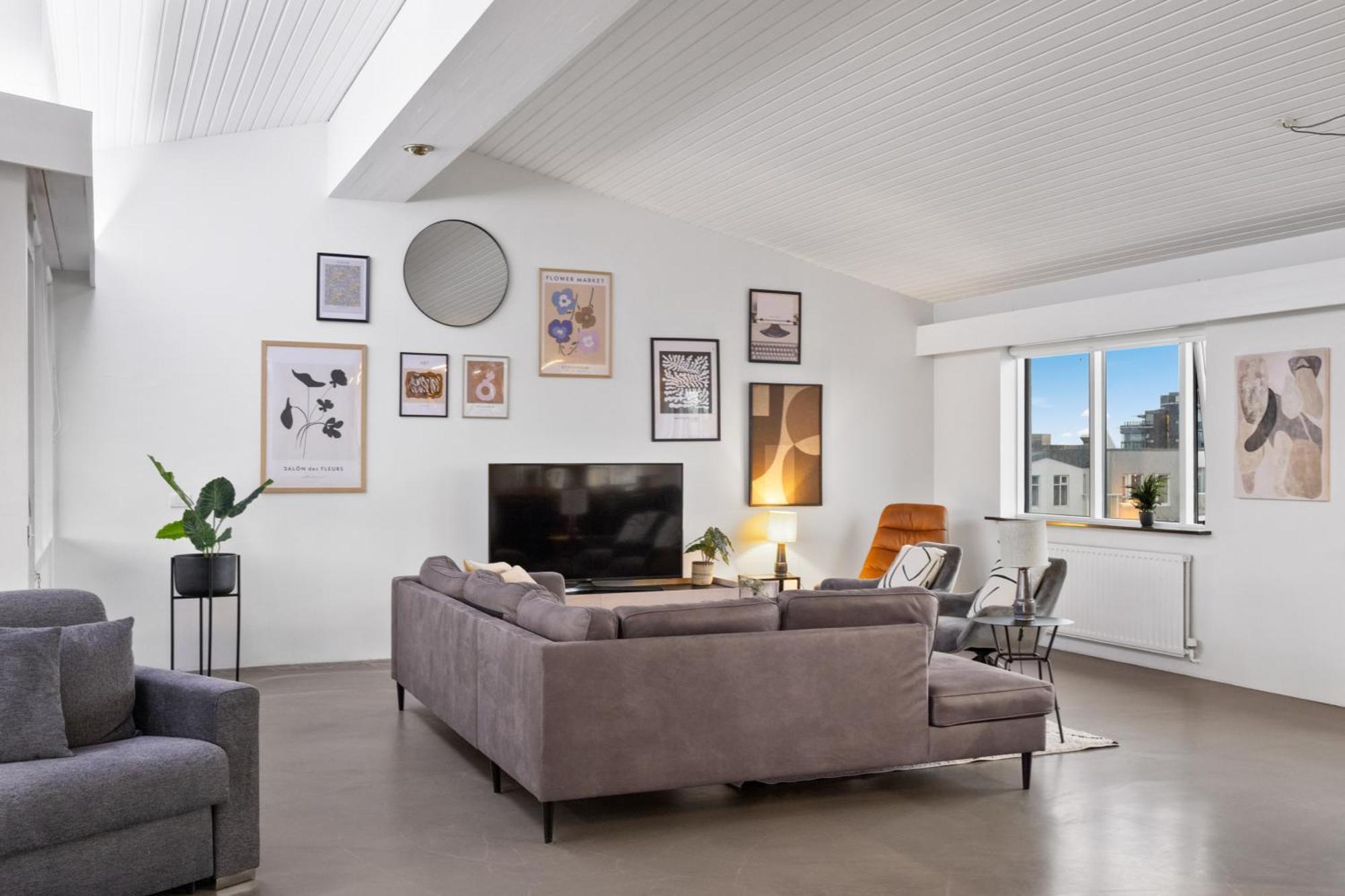 Penthouse Apt On The Shopping Street-Free Parking Рейкьявик Экстерьер фото